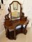 Fine Quality Antique Victorian Burr Walnut Dressing Table, 1850, Image 4