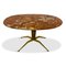 Italian Marble and Brass Coffee Table, 1950s 12