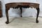 Antique Orient Wood Hand-Carved Indian Anglo Round Dining Table, 1890s 4