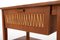 Danish Serving Trolley in Teak and Rattan, 1960s, Image 13