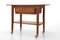 Danish Serving Trolley in Teak and Rattan, 1960s, Image 7