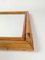 Vintage Italian Bamboo and Cane Vintage Mirror, 1960s, Image 6