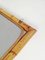 Vintage Italian Bamboo and Cane Vintage Mirror, 1960s 8