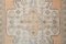 Vintage Turkish Handmade Oushak Runner Rug in Pale Orange 5