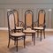 No. 207 Dining Chairs by Michael Thonet for Thonet, 1970s, Set of 4, Image 1