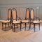 No. 207 Dining Chairs by Michael Thonet for Thonet, 1970s, Set of 4 3