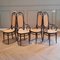 No. 207 Dining Chairs by Michael Thonet for Thonet, 1970s, Set of 4, Image 3