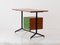 Vintage Italian Desk Table in Teak and Black Lacquered Iron, 1950s 11