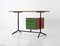Vintage Italian Desk Table in Teak and Black Lacquered Iron, 1950s 13
