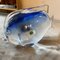 Modernist Blue Murano Glass Tropical Fish in the Style of Seguso, 1970s, Image 7