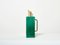 Emerald Green Goatskin & Brass Thermos Carafe by Aldo Tura, 1960 8