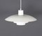 Vintage PH4/3 White Hanging Lamp by Poul Henningsen for Louis Poulsen, 1960s 5