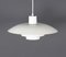 Vintage PH4/3 White Hanging Lamp by Poul Henningsen for Louis Poulsen, 1960s, Image 5