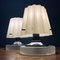 Vintage Murano Glass Night Table Lamps, Italy, 1980s, Set of 2 8