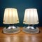 Vintage Murano Glass Night Table Lamps, Italy, 1980s, Set of 2, Image 4