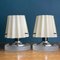 Vintage Murano Glass Night Table Lamps, Italy, 1980s, Set of 2 1