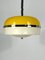 Vintage Italian Yellow and White Perspex Hanging Lamp, 1960s 7