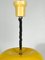 Vintage Italian Yellow and White Perspex Hanging Lamp, 1960s 3