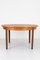 Expandabe Teak Dining Table, 1970s 2