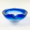 Large Sommerso Murano Glass Ashtray or Bowl by Flavio Poli, Italy, 1960s, Image 4