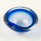 Large Sommerso Murano Glass Ashtray or Bowl by Flavio Poli, Italy, 1960s 8