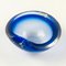 Large Sommerso Murano Glass Ashtray or Bowl by Flavio Poli, Italy, 1960s, Image 8