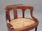 19th Century French Mahogany Desk Chair, 1880s 4