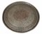 Antiker islamischer Fußhocker mit Tischplatte aus Kupfer 7