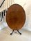Antique Victorian Burr Walnut Oval Dining Table, 1860s 2