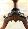 Antique Victorian Burr Walnut Oval Dining Table, 1860s 5