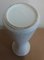 Vintage German White Ceramic Slim Vase with Colored Geometric Decor, 1960s 3