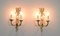 French Louis XVI Style Wall Lamps in Bronze, 1940s, Set of 2 9