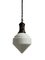 Vintage Industrial German Bauhaus Opaline Milk White Glass Pendant Light, 1930s 4