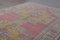 Turkish Pink and Yellow Wool Wide Runner Rug, Image 7