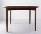 Red Exotic Wood Round Dining Extending Table from Elsteds Mobelfabrik, Denmark, 1960s, Image 6