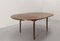 Red Exotic Wood Round Dining Extending Table from Elsteds Mobelfabrik, Denmark, 1960s 3