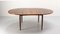 Red Exotic Wood Round Dining Extending Table from Elsteds Mobelfabrik, Denmark, 1960s 4