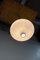 Vintage French Opaline and Metal Ceiling Light, 1960s, Image 6