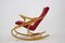 Beech Rocking Chair attributed to Ton from Thonet, Czechoslovakia, 1970s 6