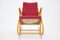 Beech Rocking Chair attributed to Ton from Thonet, Czechoslovakia, 1970s, Image 3