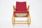 Rocking Chair en Hêtre attribué à Ton de Thonet, Tchécoslovaquie, 1970s 3