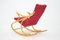 Beech Rocking Chair attributed to Ton from Thonet, Czechoslovakia, 1970s 7