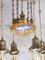 Art Nouveau Chandelier with Iridescent Shade from Loetz, 1900s 2