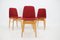 Elm Dining Chairs, Czechoslovakia, 1960s, Set of 4 12