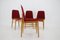 Elm Dining Chairs, Czechoslovakia, 1960s, Set of 4 10