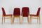 Elm Dining Chairs, Czechoslovakia, 1960s, Set of 4 4