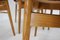 Elm Dining Chairs, Czechoslovakia, 1960s, Set of 4, Image 13