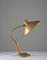 Mid-Century Swedish Brass Table Lamp attributed to Malmströms, 1940s 3