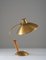 Mid-Century Swedish Brass Table Lamp attributed to Malmströms, 1940s 4