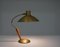 Schwedische Mid-Century Messing Tischlampe von Malmströms, 1940er 7